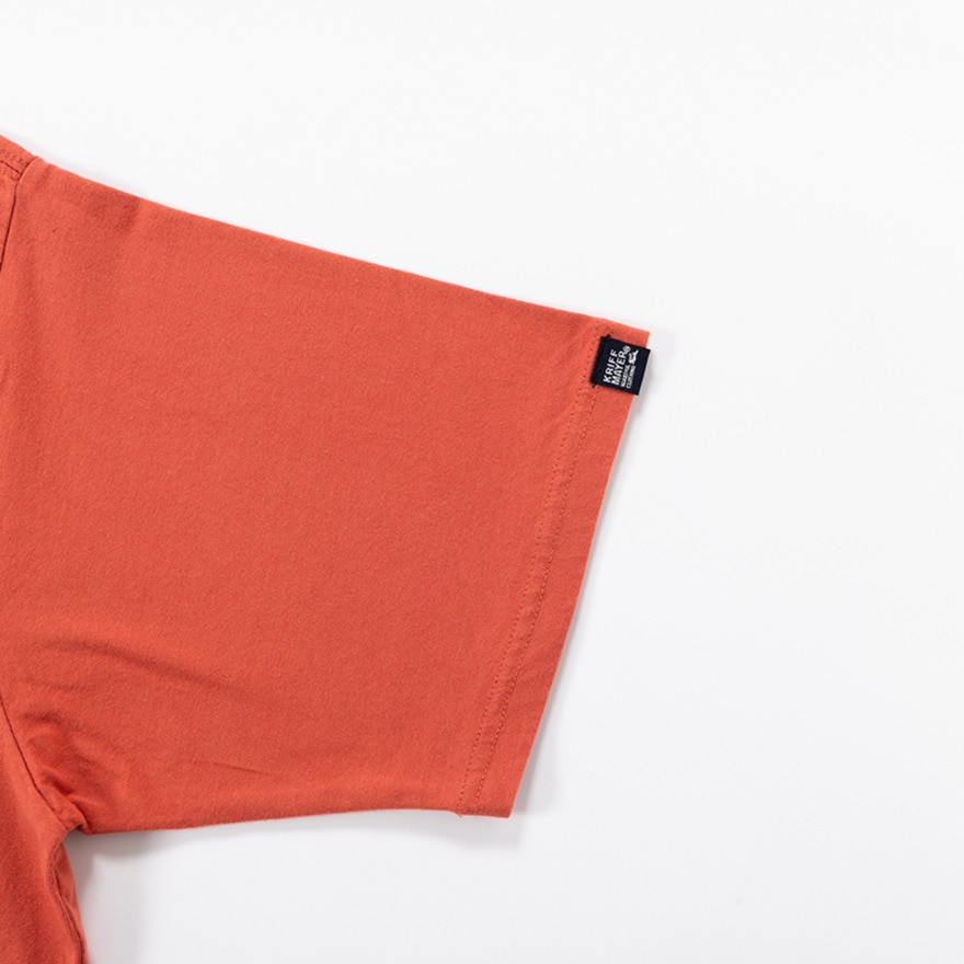 クリフメイヤー（KRIFF MAYER）（メンズ）グラフィックT 半袖Tシャツ キャンプラビット バックプリント 2347805-35:RED レッド ユニセックス仕様