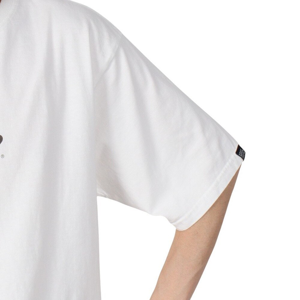 クリフメイヤー（KRIFF MAYER）（メンズ）グラフィックT 半袖Tシャツ キャンプラビット バックプリント 2347805-5:OFF オフホワイト ユニセックス仕様