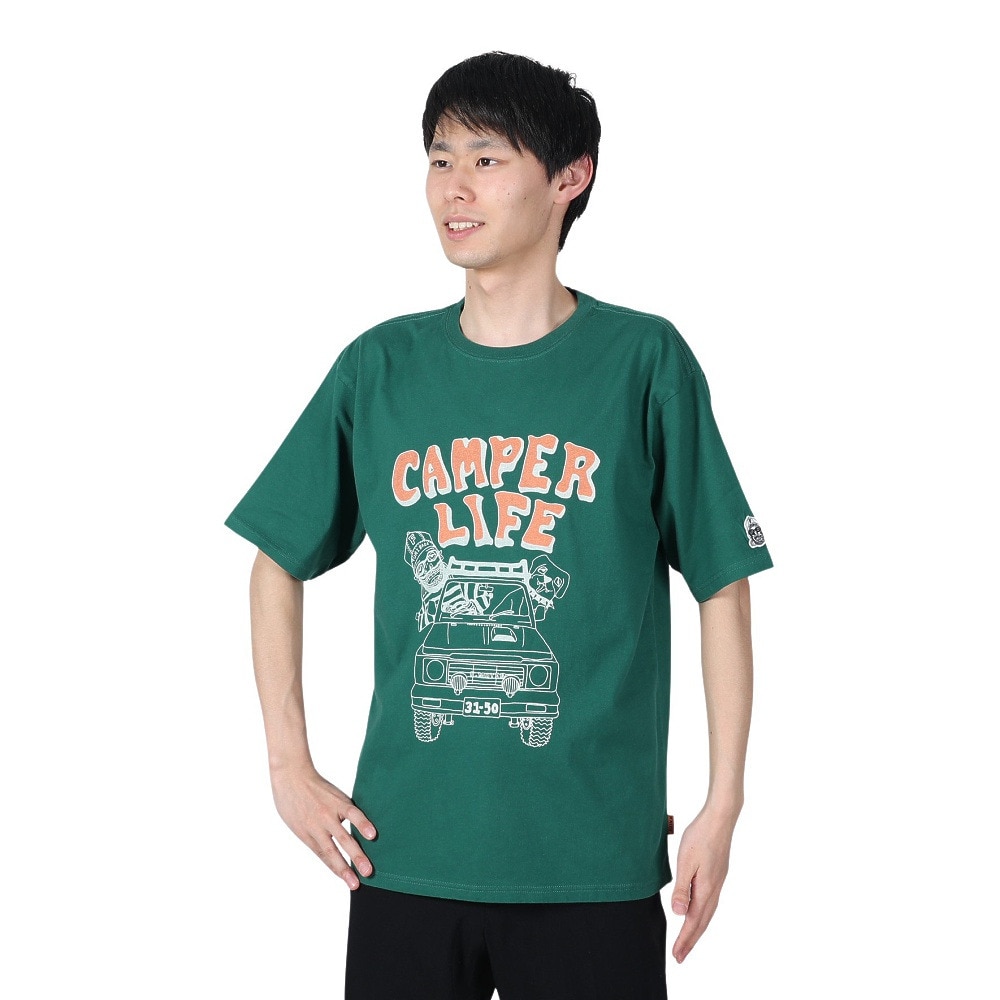 クリフメイヤー（KRIFF MAYER）（メンズ、レディース）ウェットプロテクト 半袖Tシャツ 車 2347811X-65 GREEN