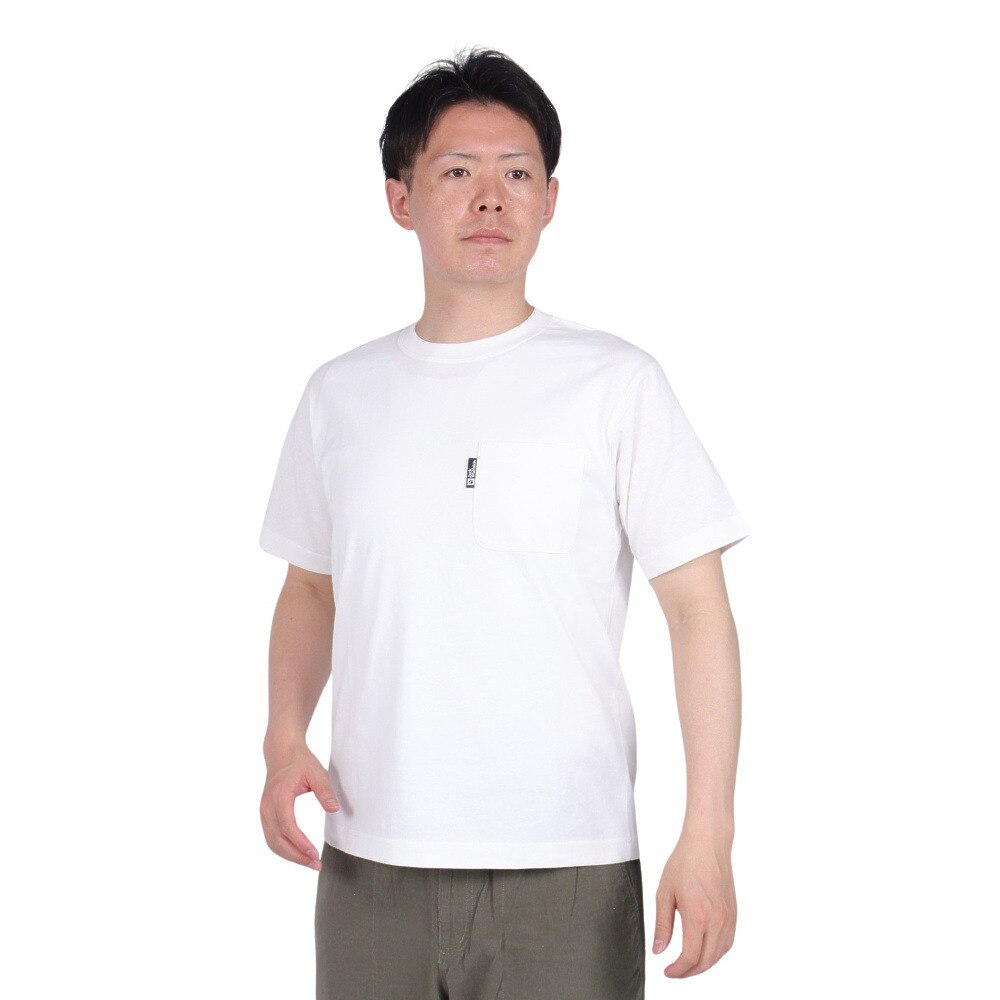 ジャックウルフスキン（JackWolfskin）（メンズ）ベーシック ポケットTシャツ 5022365-5055