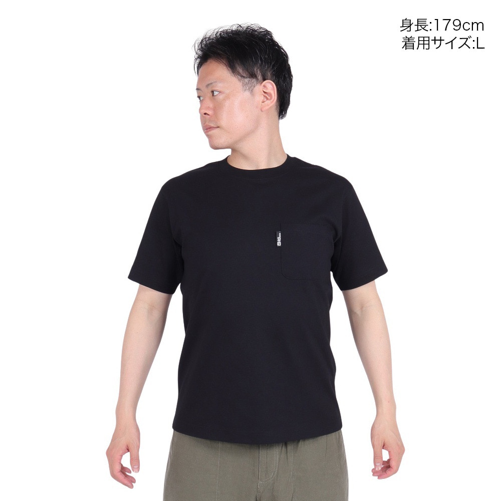 ジャックウルフスキン（JackWolfskin）（メンズ）ベーシック ポケットTシャツ 5022365-6000