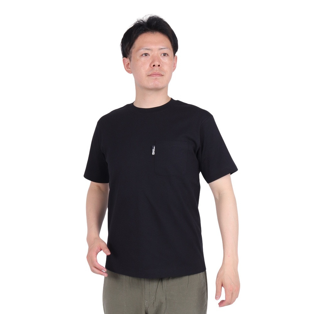 ジャックウルフスキン（JackWolfskin）（メンズ）ベーシック ポケットTシャツ 5022365-6000