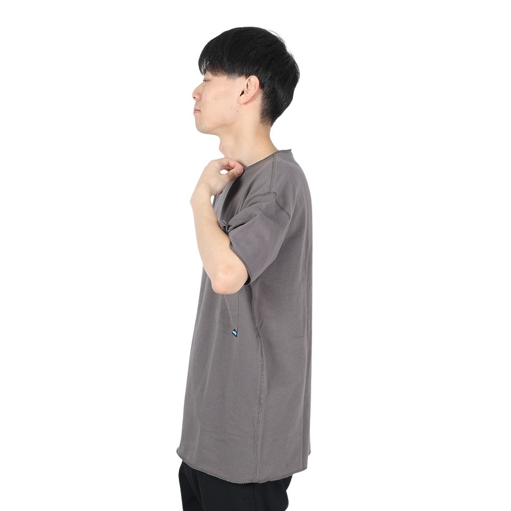 カブー（KAVU）（メンズ、レディース）半袖Tシャツ カットソー ショートスリーブ ロック グレー 19821819 GRY