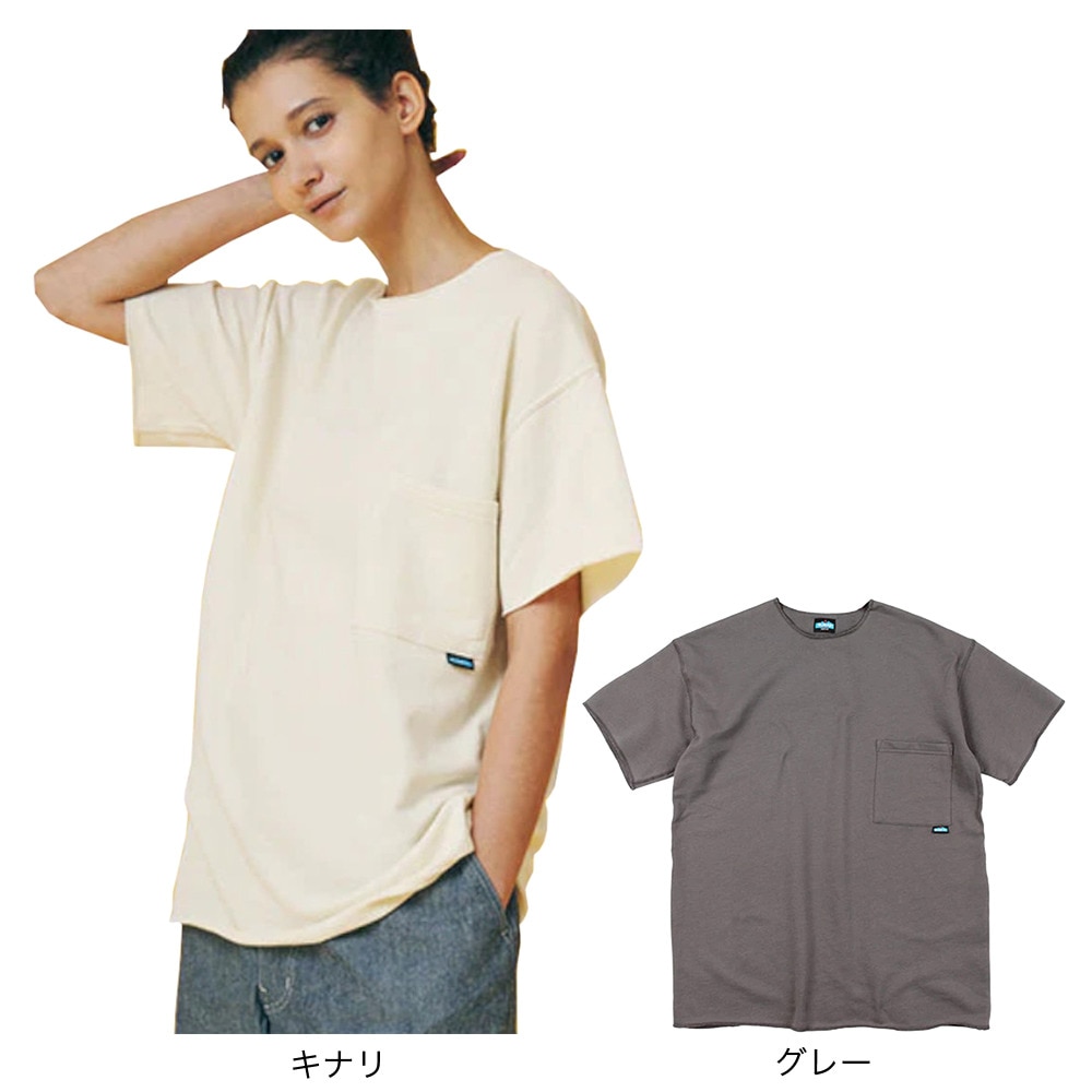カブー（KAVU）（メンズ、レディース）半袖Tシャツ カットソー ショートスリーブ ロック グレー 19821819 GRY
