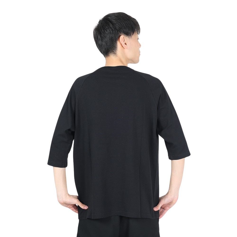 カブー（KAVU）（メンズ）ソリッド ベースボール Tシャツ 19821823 BLK
