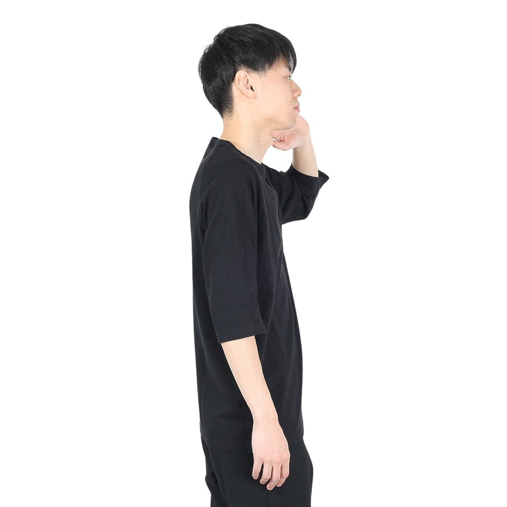 カブー（KAVU）（メンズ）ソリッド ベースボール Tシャツ 19821823 BLK