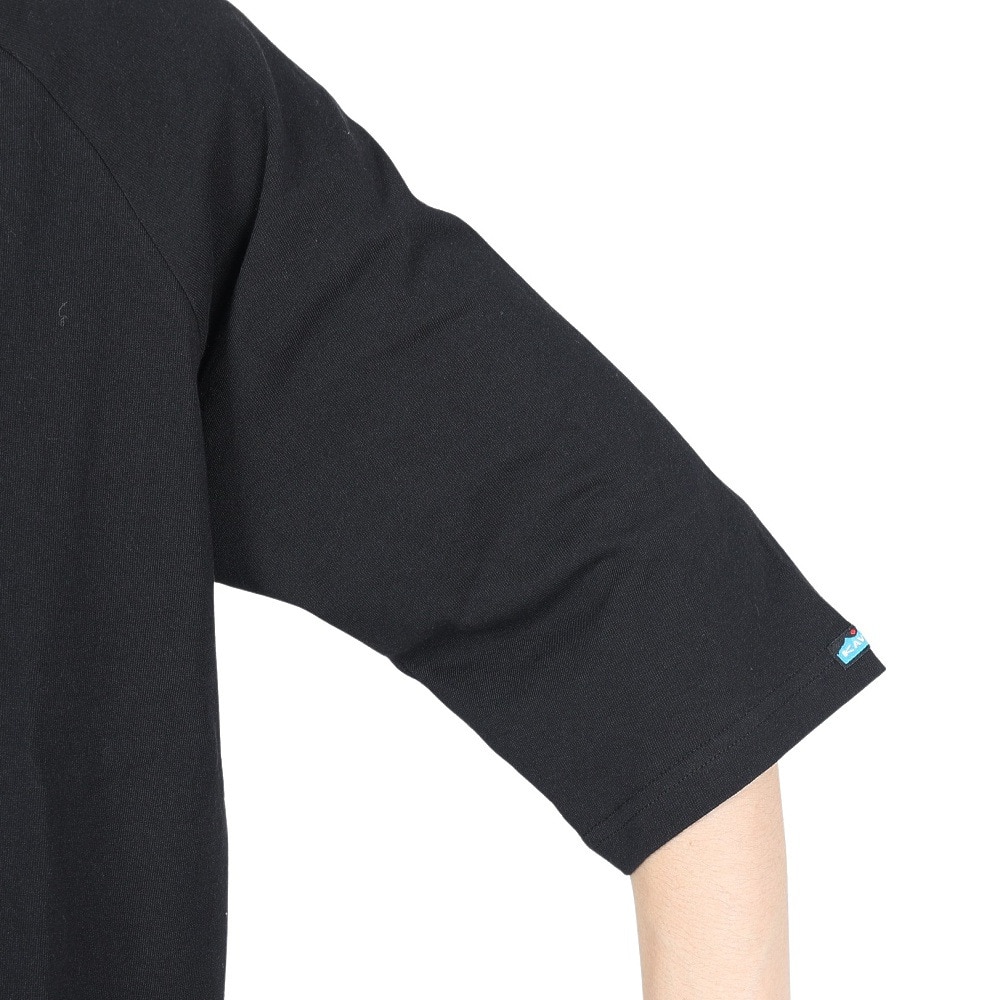カブー（KAVU）（メンズ）ソリッド ベースボール Tシャツ 19821823 BLK