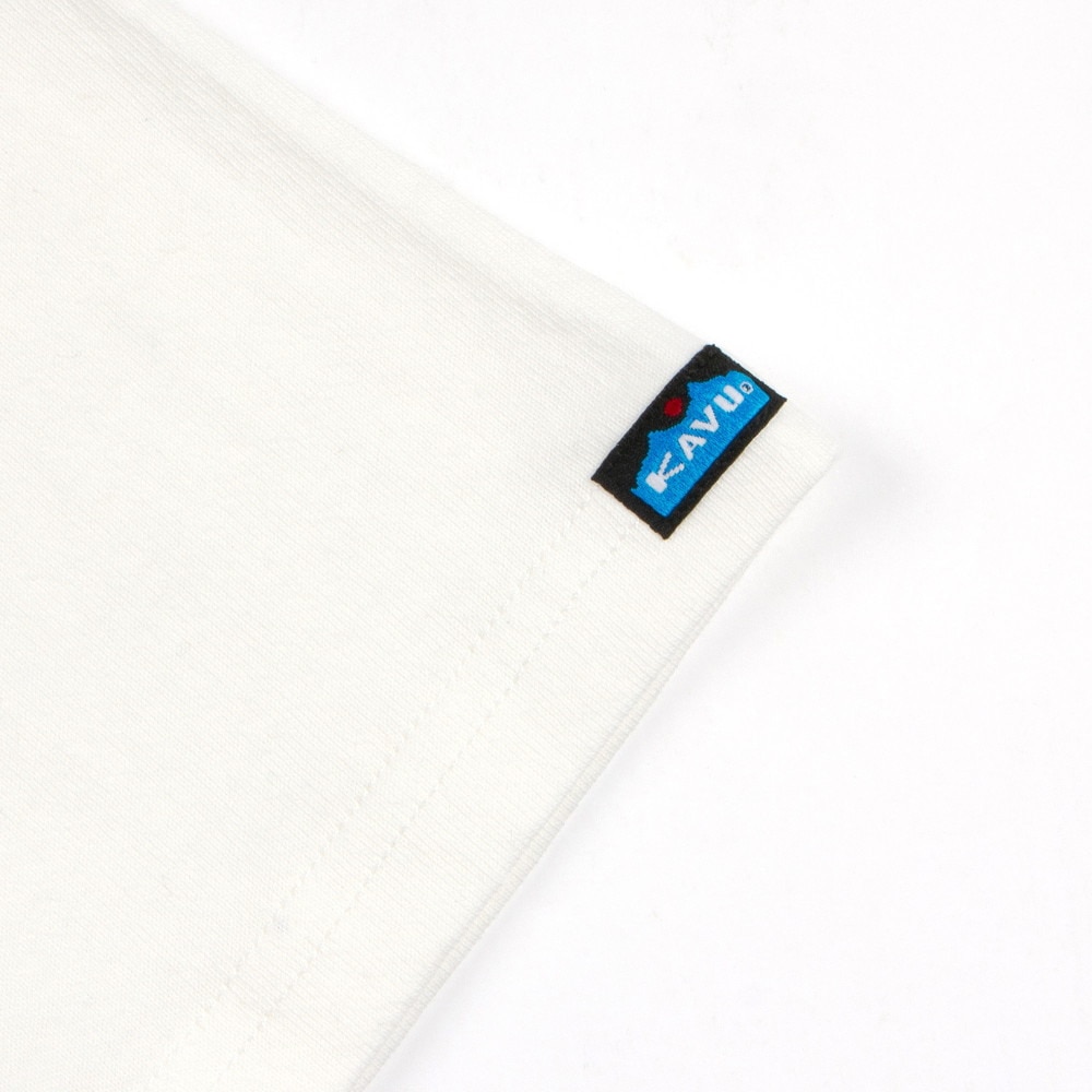 カブー（KAVU）（メンズ）ソリッド ベースボール Tシャツ 19821823 WHT
