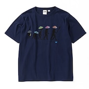 (メンズ)バックトゥネイチャー Tシャツ 19821831 NVY