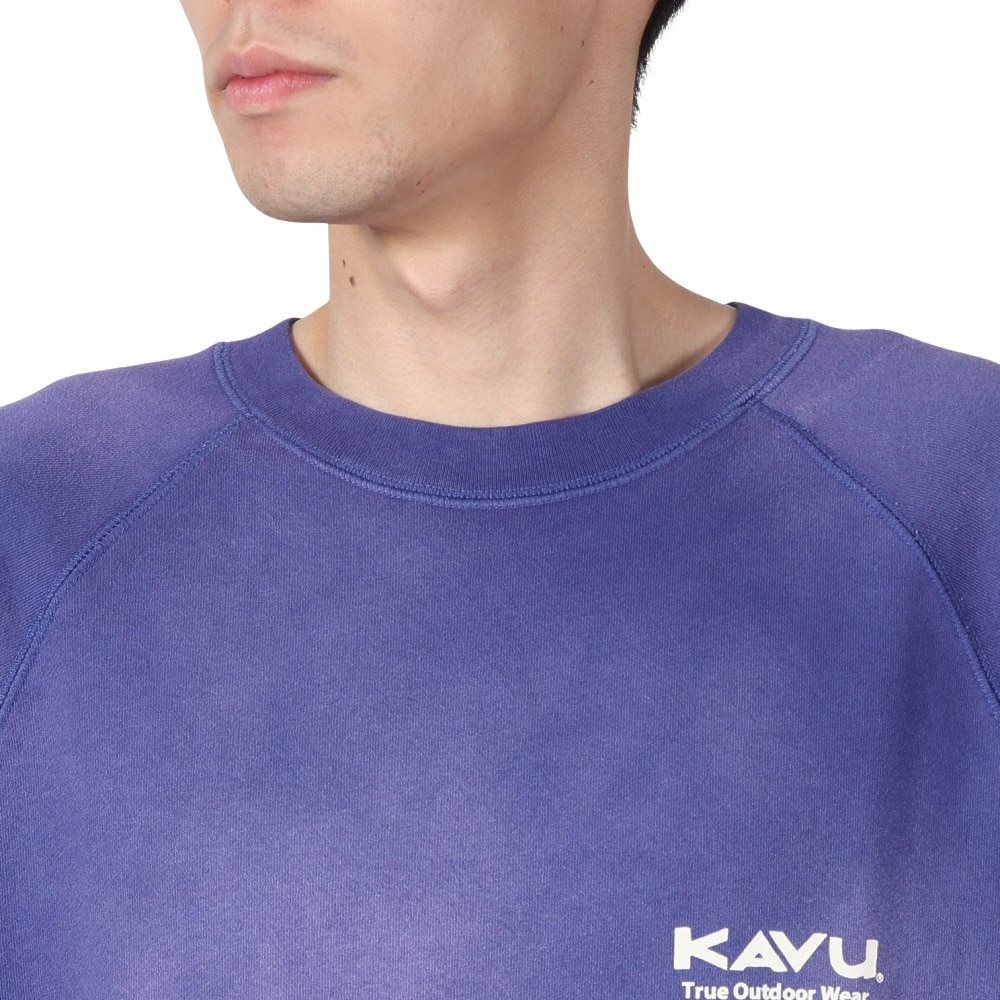 カブー（KAVU）（メンズ）ショートスリーブ スウェット ネイビー 19822008 NVY