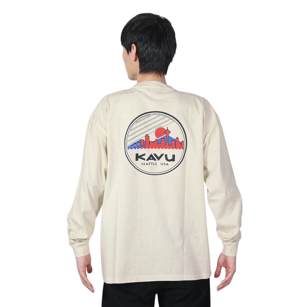 カブー（KAVU）（メンズ）シティーロゴ Tシャツ 19822009 IVR