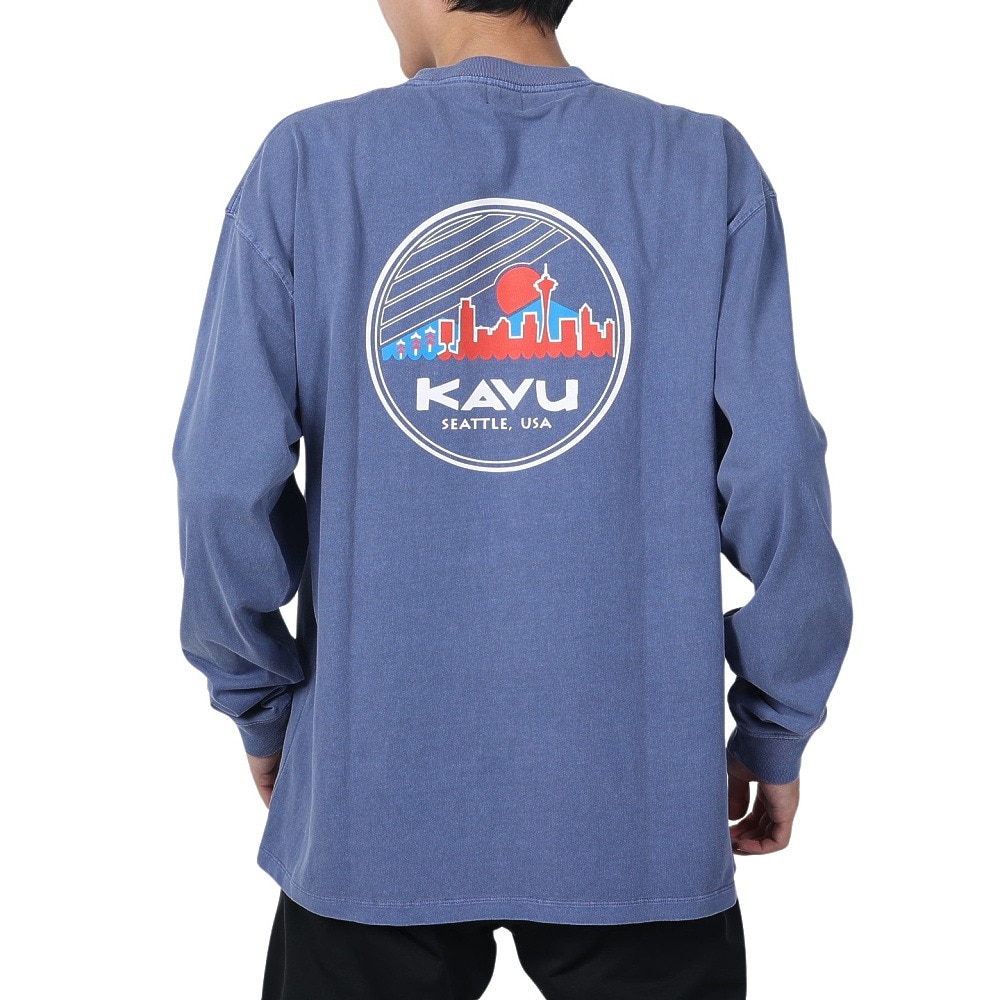 カブー（KAVU）（メンズ）シティーロゴ Tシャツ 19822009 NVY