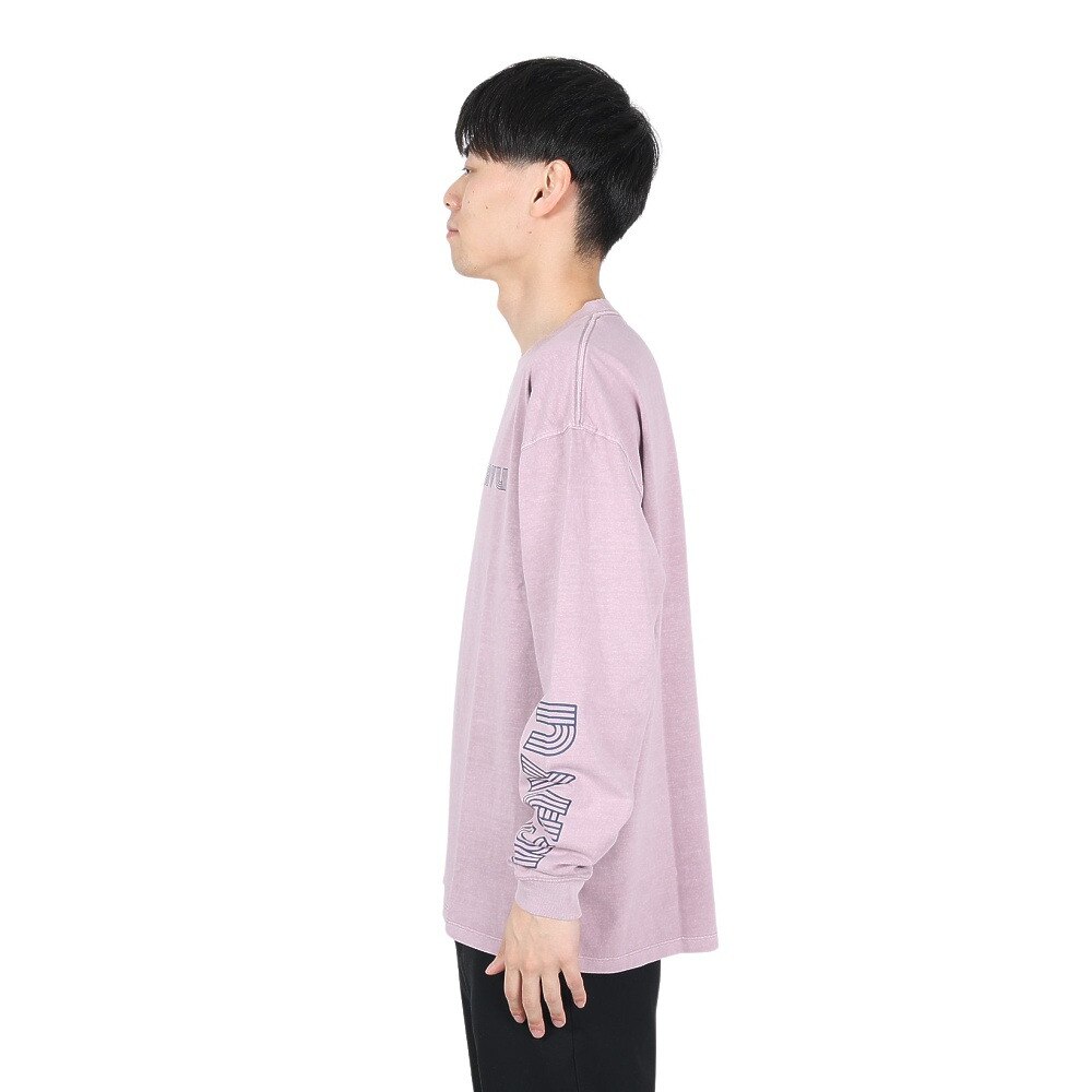 カブー（KAVU）（メンズ）スリーブプリント ロングスリーブTシャツ 19822010 PNK