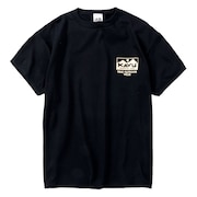 カブー（KAVU）（メンズ）トゥルーロゴ Tシャツ 19822032 BLK
