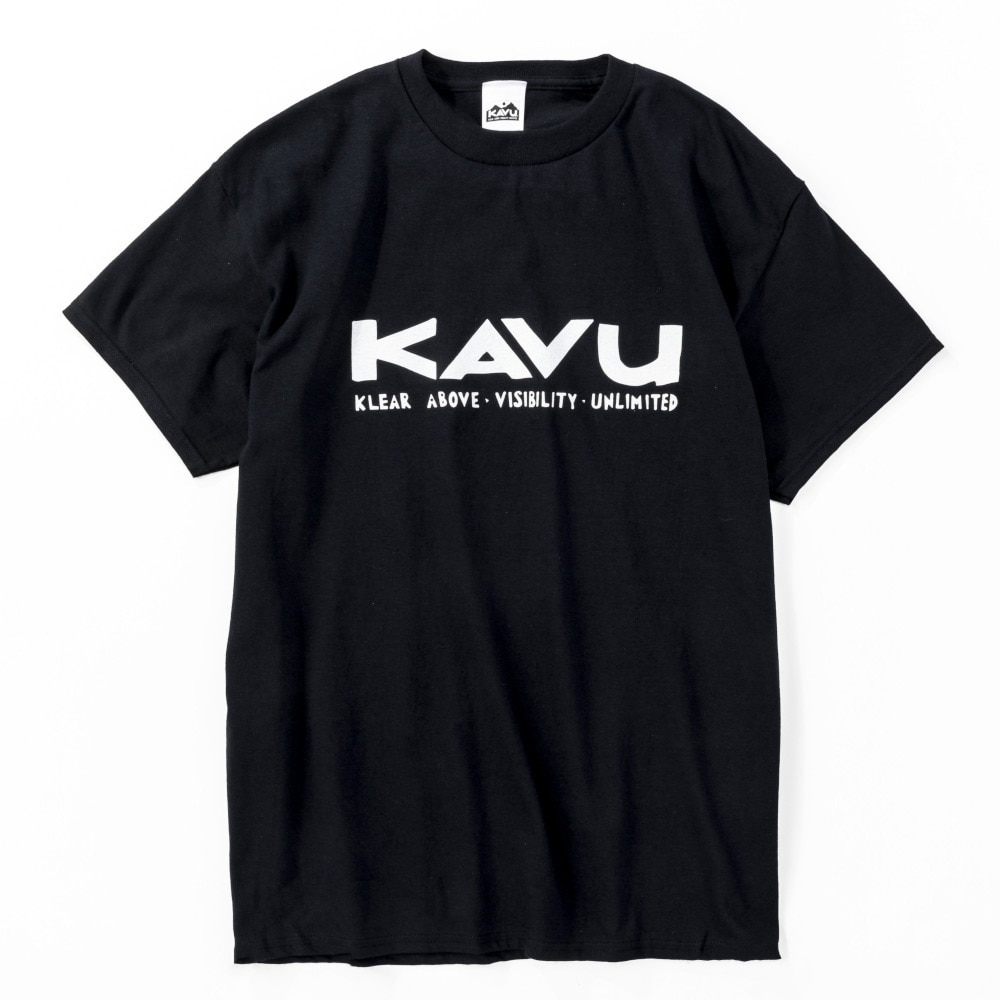 カブー（KAVU）（メンズ）シンプルロゴ Tシャツ 19822033 BLK