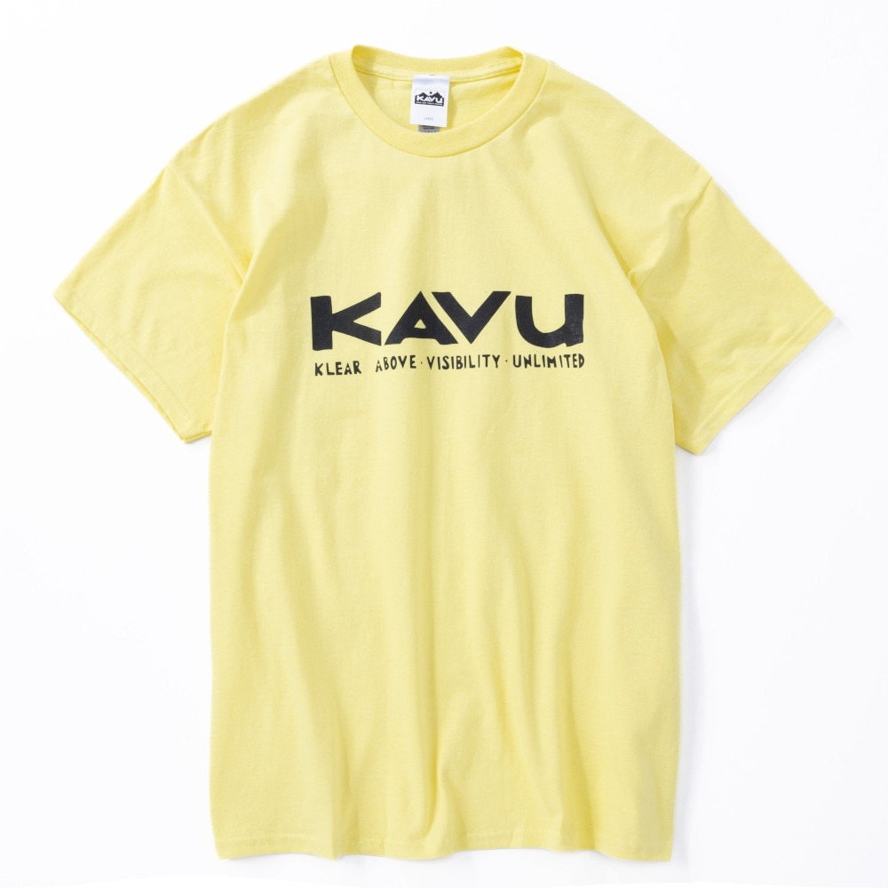 カブー（KAVU）（メンズ）シンプルロゴ Tシャツ 19822033 CRN