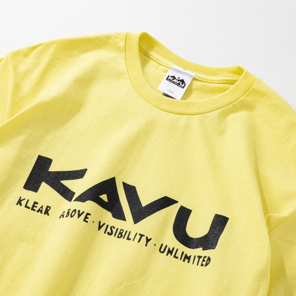 カブー（KAVU）（メンズ）シンプルロゴ Tシャツ 19822033 CRN