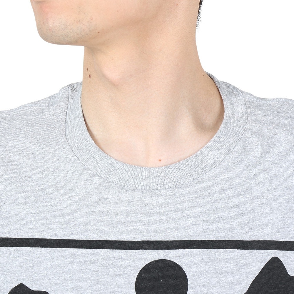 カブー（KAVU）（メンズ、レディース）半袖Tシャツ カットソー ビッグロゴ Tシャツ XLサイズ スポーツグレー 19822034033009