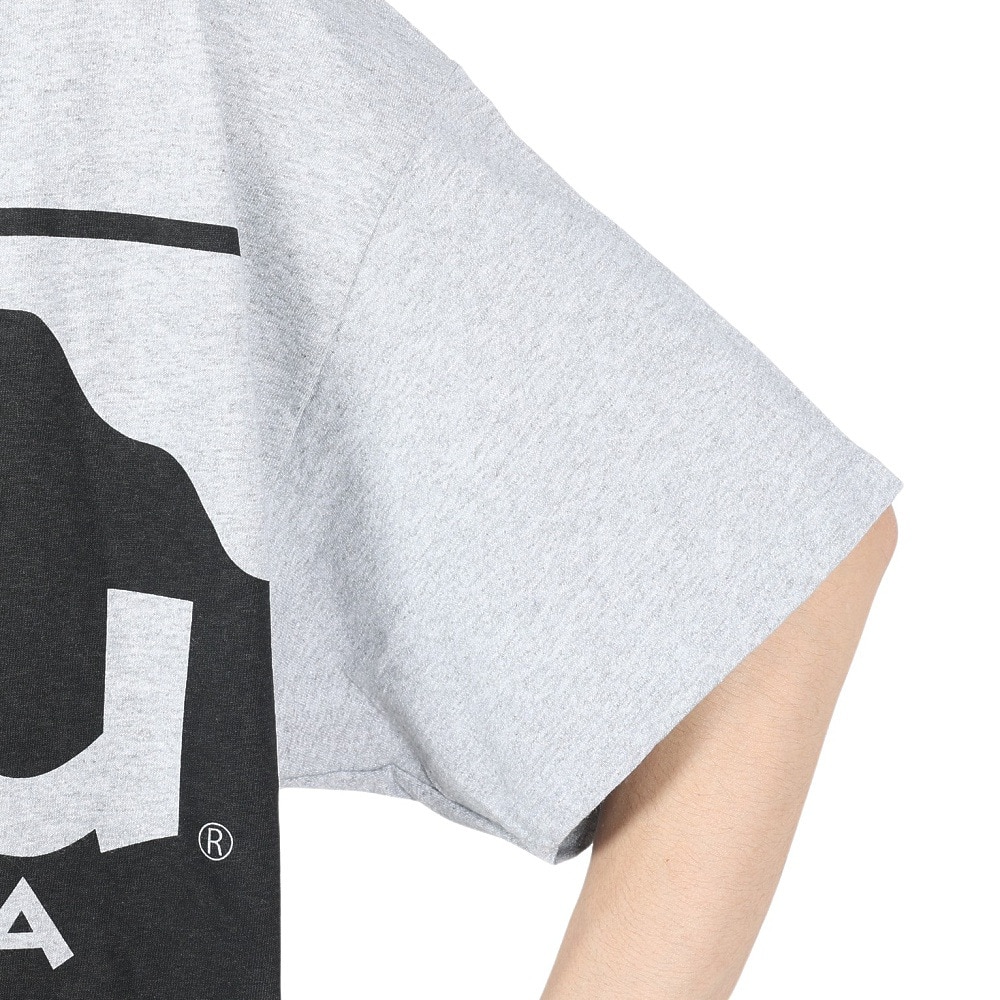 カブー（KAVU）（メンズ、レディース）半袖Tシャツ カットソー ビッグロゴ Tシャツ XLサイズ スポーツグレー 19822034033009