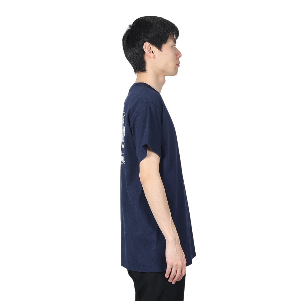 カブー（KAVU）（メンズ）シアトルロゴTシャツ 19822036 NVY