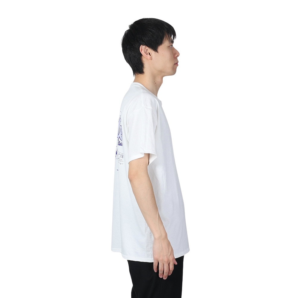 カブー（KAVU）（メンズ）シアトルロゴTシャツ 19822036 WHT