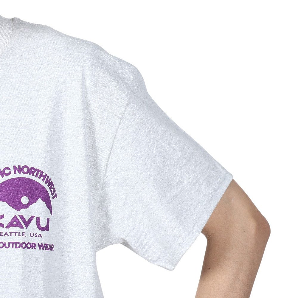 カブー（KAVU）（メンズ）パシフィックノースウェスト Tシャツ 19822037 ASH