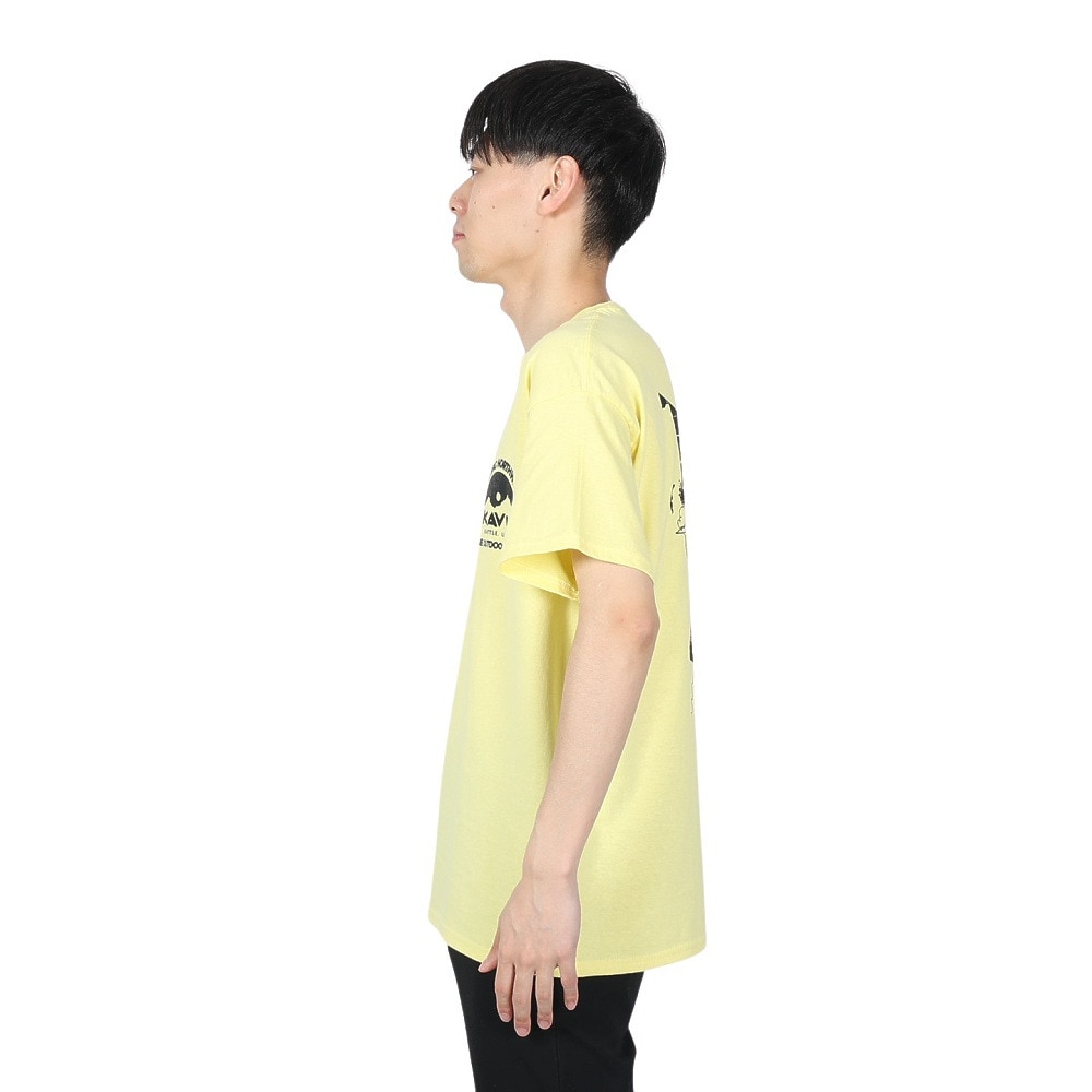 カブー（KAVU）（キッズ）パシフィックノースウェスト Tシャツ コーンシルク 19822037 CSK