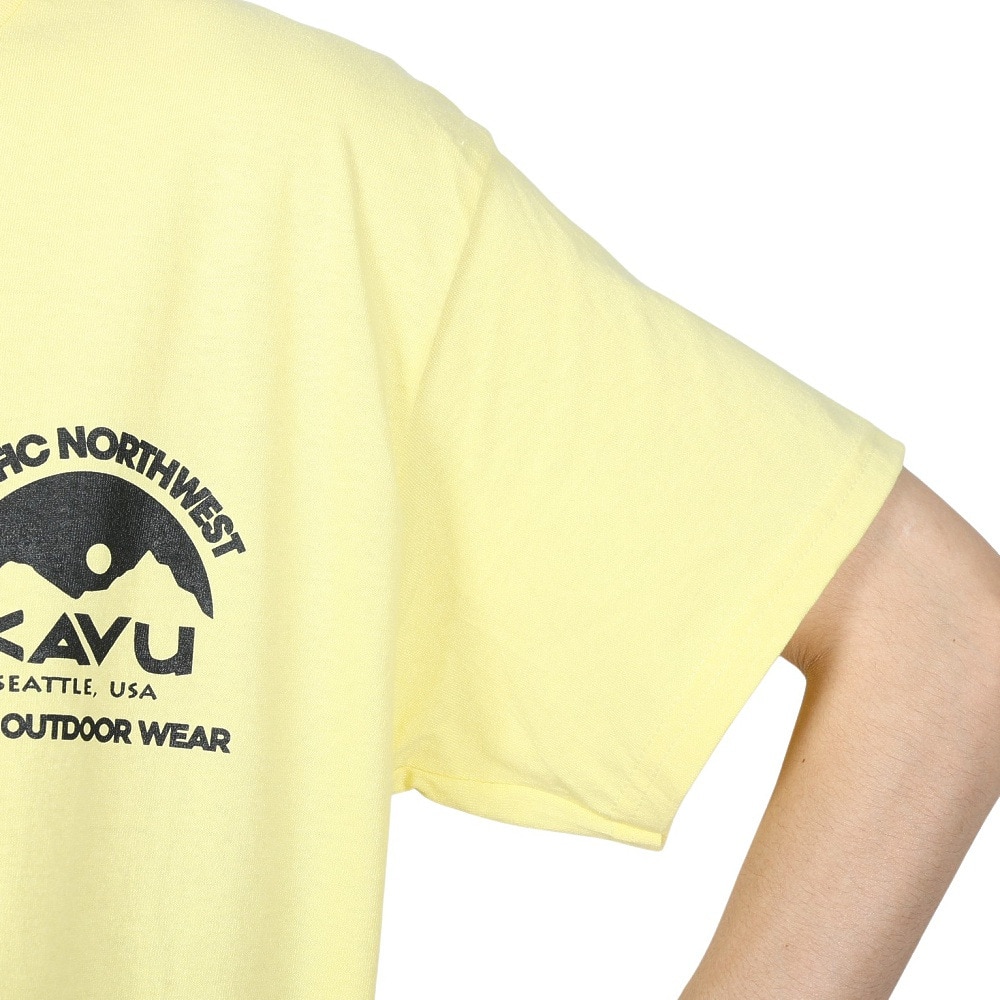 カブー（KAVU）（キッズ）パシフィックノースウェスト Tシャツ コーンシルク 19822037 CSK