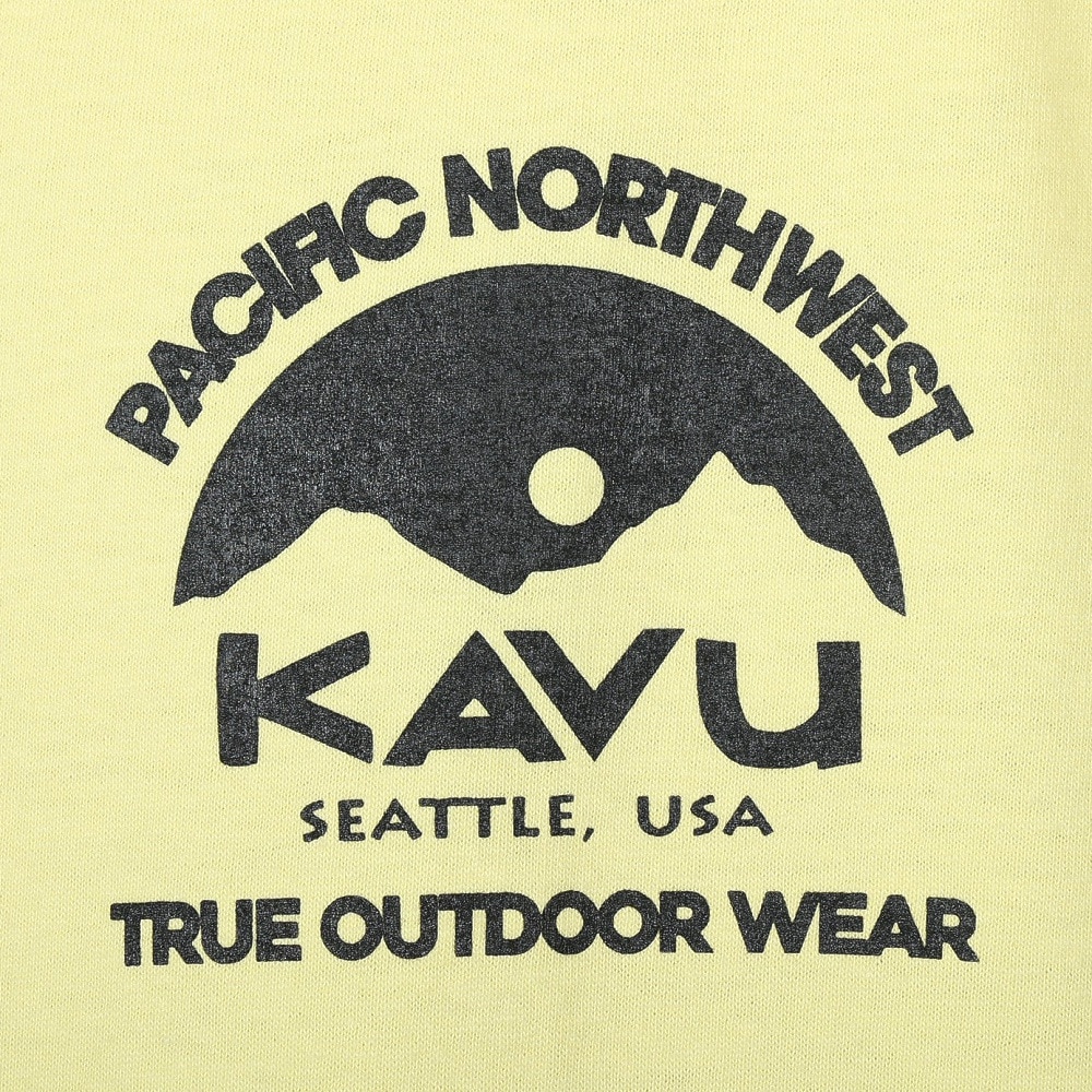 カブー（KAVU）（キッズ）パシフィックノースウェスト Tシャツ コーンシルク 19822037 CSK