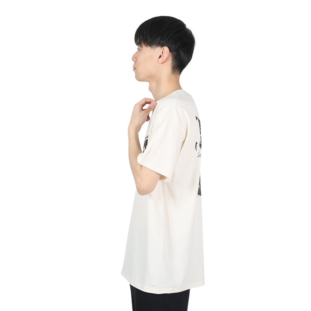 カブー（KAVU）（キッズ）パシフィックノースウェスト Tシャツ ナチュラル 19822037 NTL