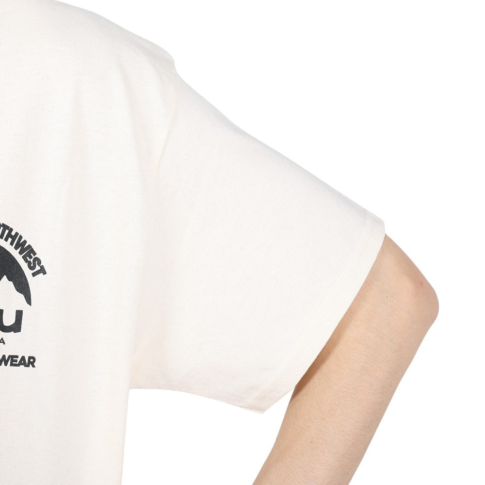 カブー（KAVU）（キッズ）パシフィックノースウェスト Tシャツ ナチュラル 19822037 NTL