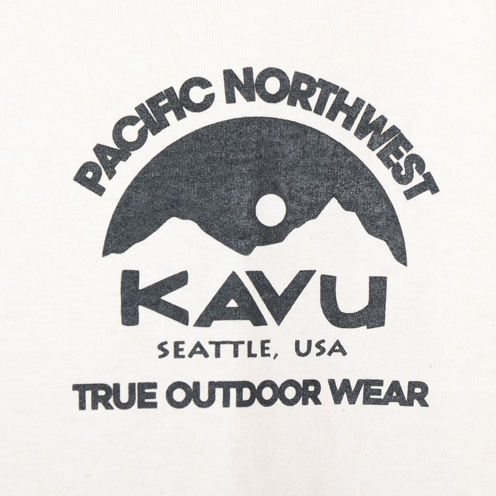 カブー（KAVU）（キッズ）パシフィックノースウェスト Tシャツ ナチュラル 19822037 NTL