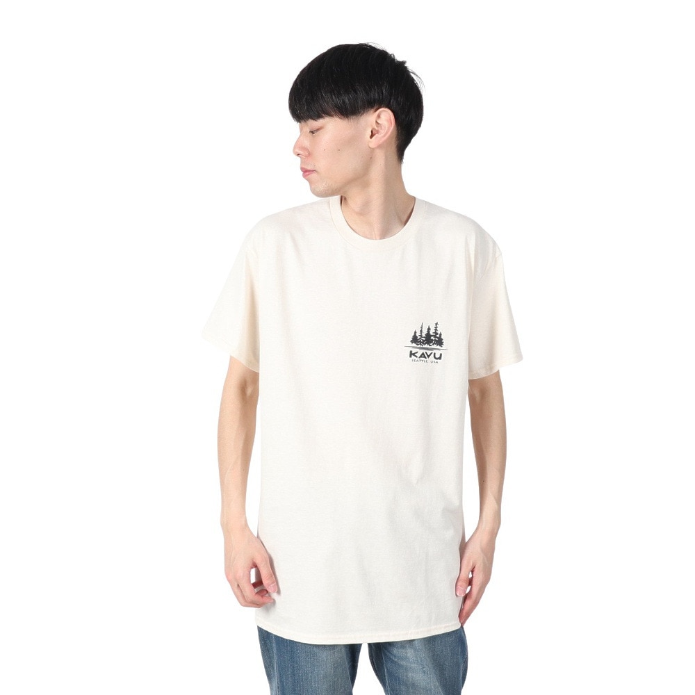 カブー（KAVU）（メンズ）半袖 テント Tシャツ 19822043 NTL 19822043 NTL