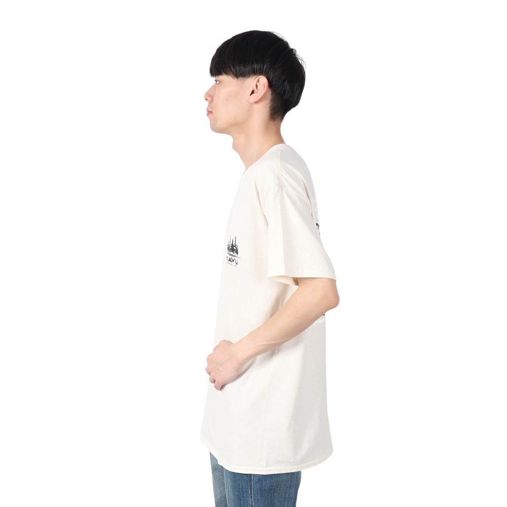 カブー（KAVU）（メンズ）半袖 テント Tシャツ 19822043 NTL 19822043 NTL