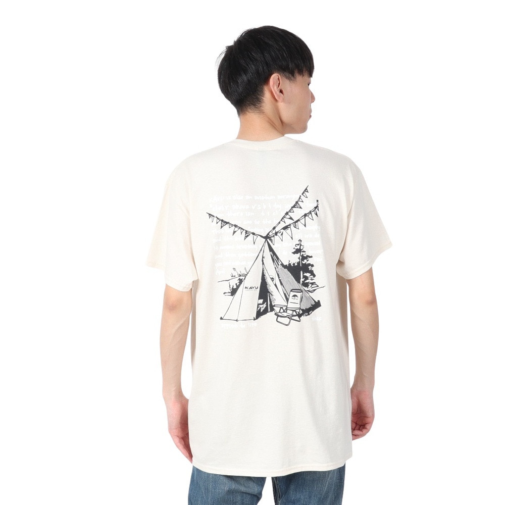 カブー（KAVU）（メンズ）半袖 テント Tシャツ 19822043 NTL 19822043 NTL