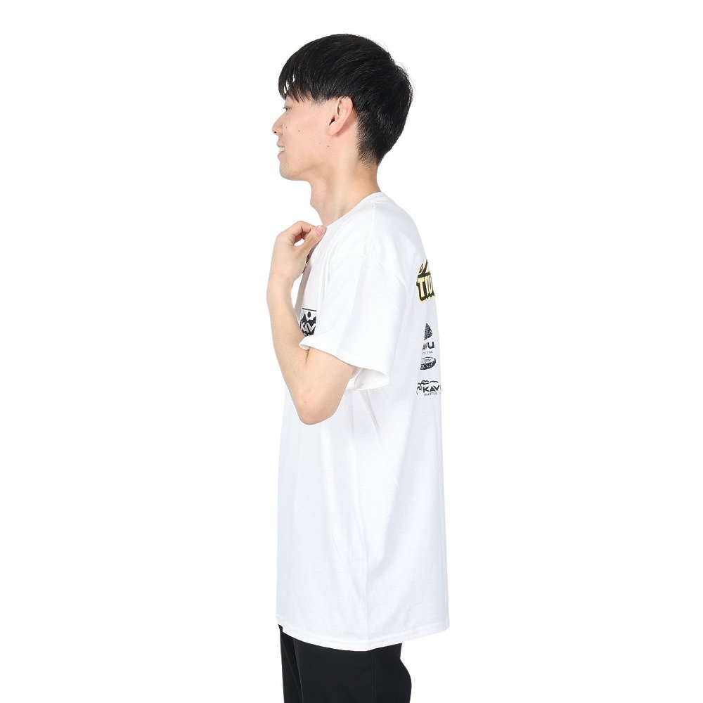 カブー（KAVU）（メンズ）イベント Tシャツ ホワイト 19822044 WHT