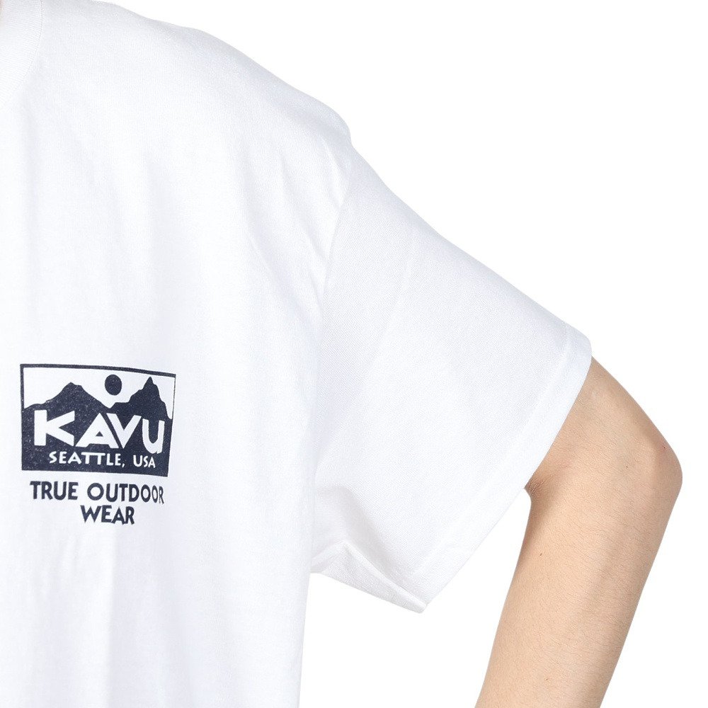 カブー（KAVU）（メンズ）イベント Tシャツ ホワイト 19822044 WHT