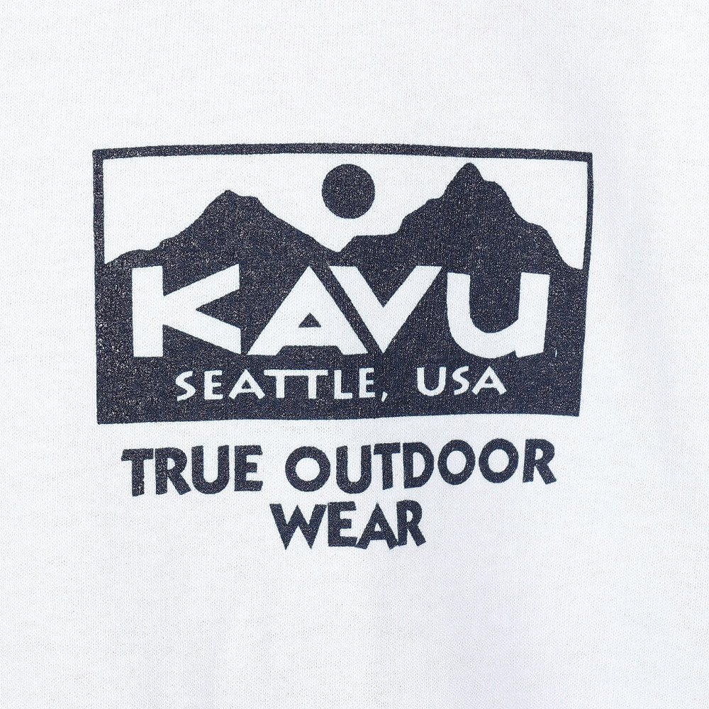 カブー（KAVU）（メンズ）イベント Tシャツ ホワイト 19822044 WHT