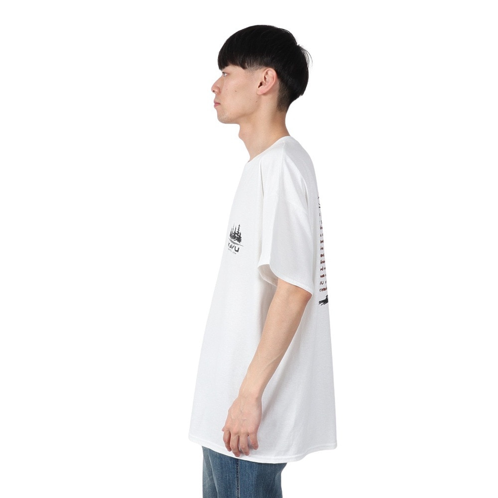 カブー（KAVU）（メンズ）コーヒーTシャツ 19822045 WHT