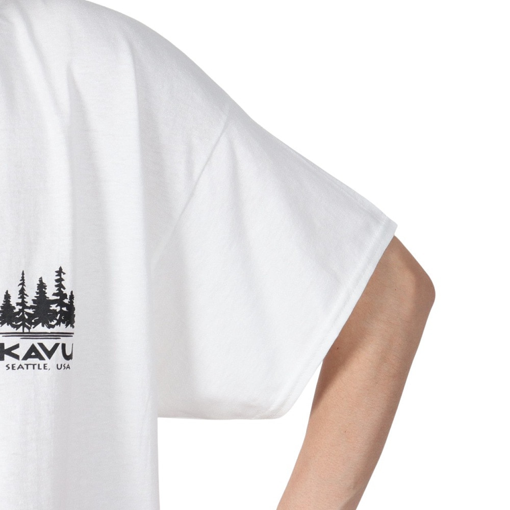 カブー（KAVU）（メンズ）コーヒーTシャツ 19822045 WHT