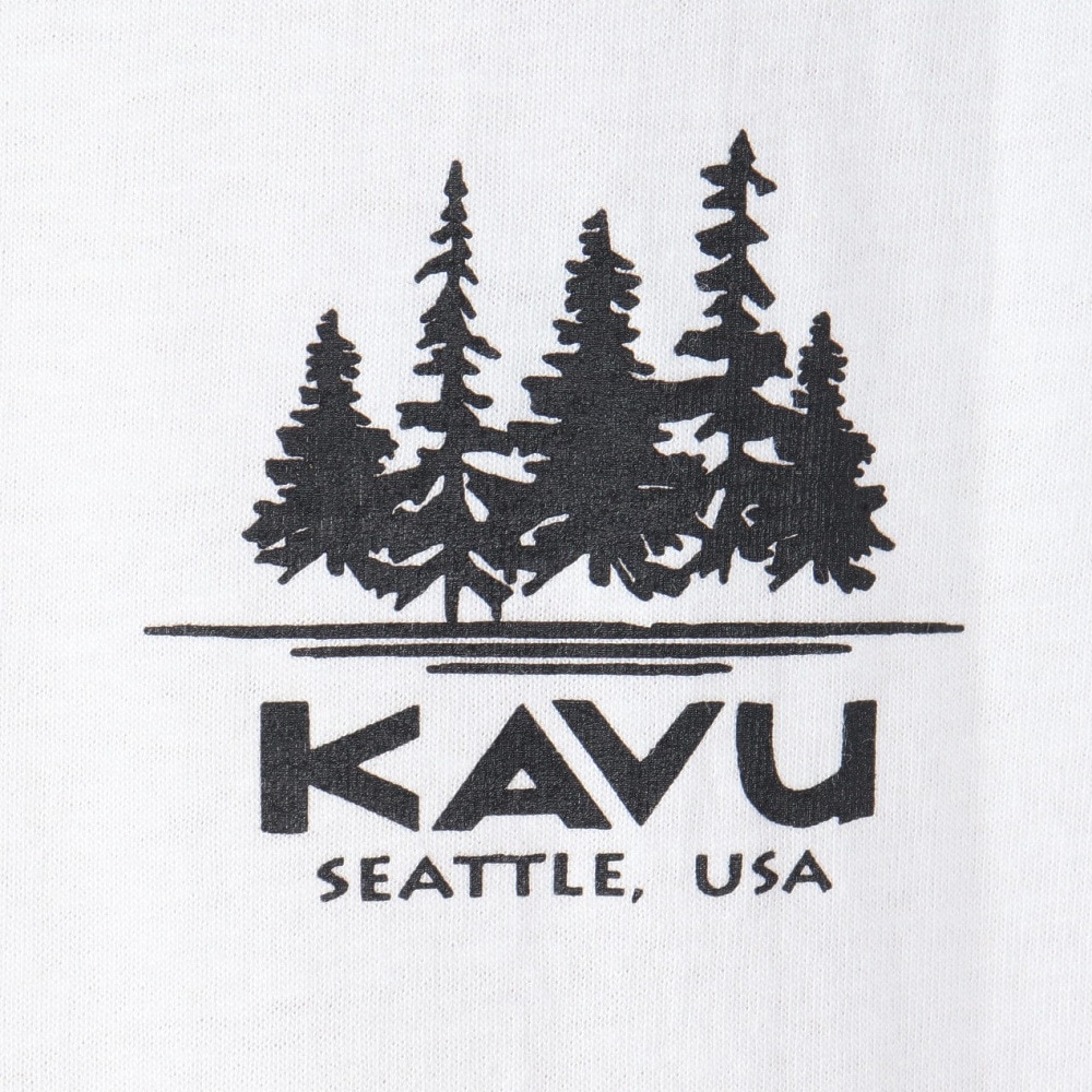 カブー（KAVU）（メンズ）コーヒーTシャツ 19822045 WHT