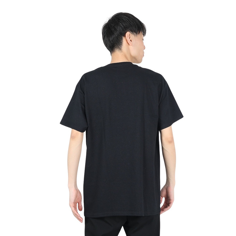 カブー（KAVU）（メンズ、レディース）半袖Tシャツ カットソー ラージシェイク Tシャツ ブラック 19822046 BLK