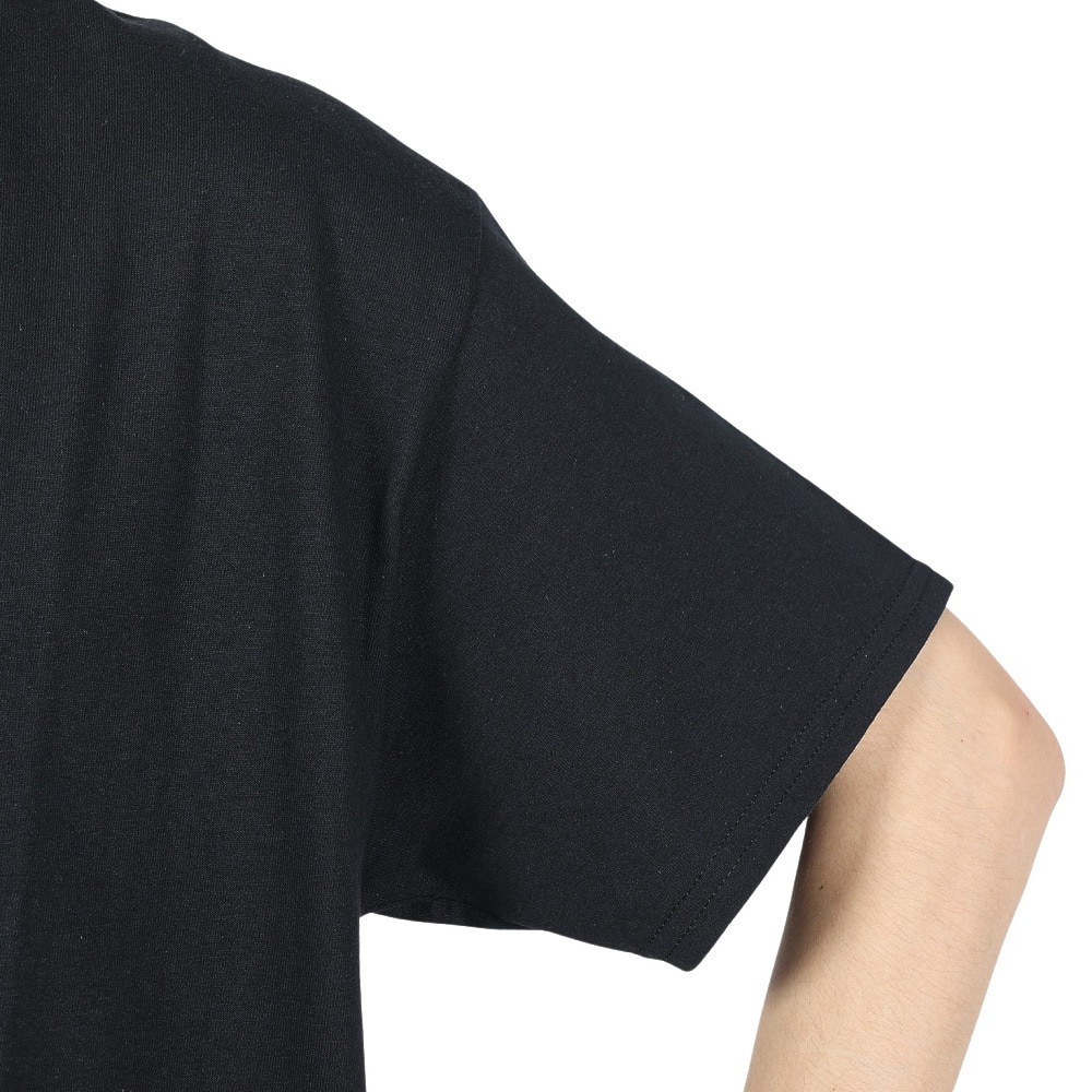 カブー（KAVU）（メンズ、レディース）半袖Tシャツ カットソー ラージシェイク Tシャツ ブラック 19822046 BLK