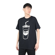 カブー（KAVU）（メンズ、レディース）半袖Tシャツ カットソー ラージシェイク Tシャツ ブラック 19822046 BLK