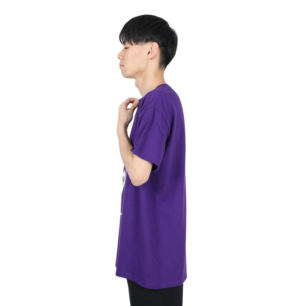 カブー（KAVU）（メンズ、レディース）半袖Tシャツ カットソー ラージシェイク Tシャツ パープル 19822046 PPL