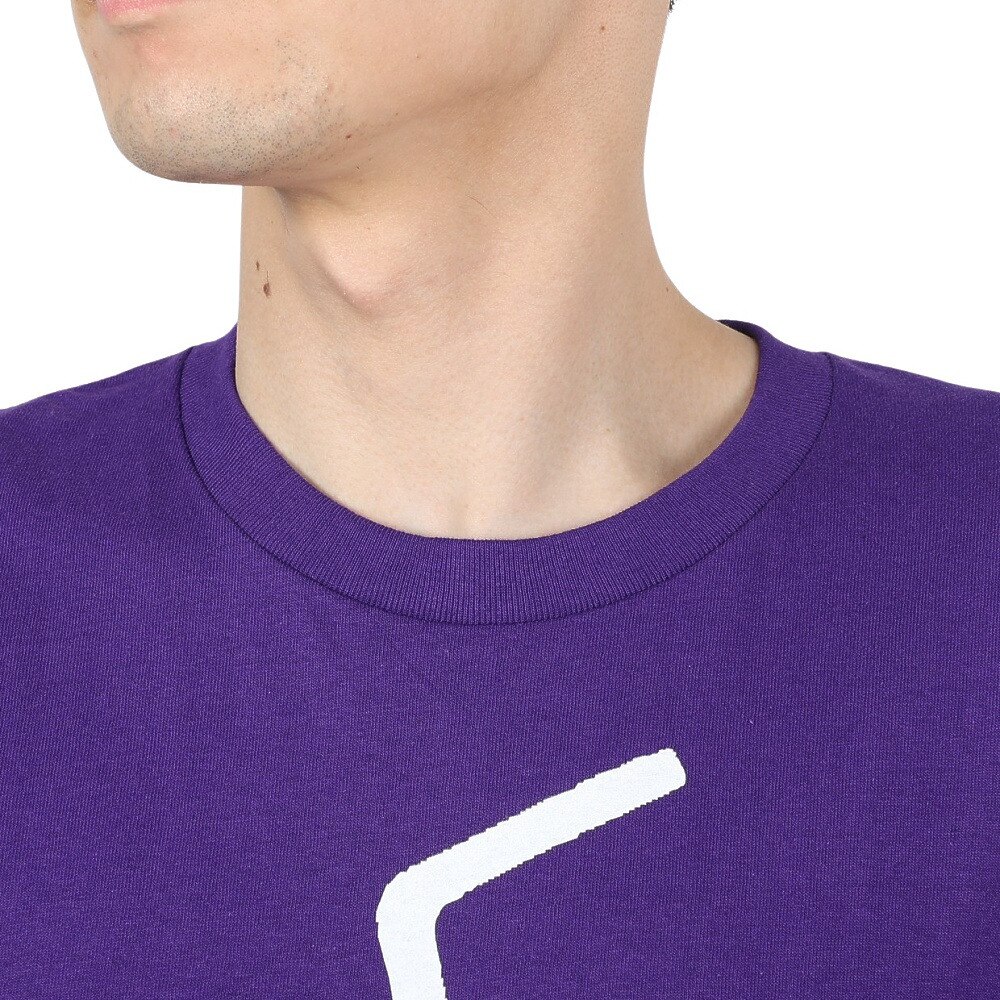 カブー（KAVU）（メンズ、レディース）半袖Tシャツ カットソー ラージシェイク Tシャツ パープル 19822046 PPL