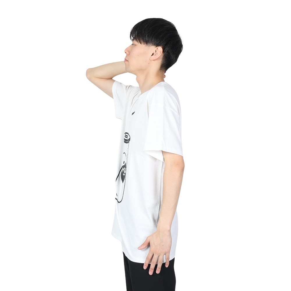 カブー（KAVU）（メンズ、レディース）半袖Tシャツ カットソー ラージシェイク Tシャツ ホワイト 19822046 WHT