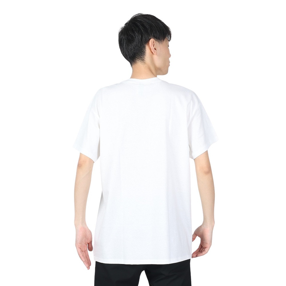 カブー（KAVU）（メンズ、レディース）半袖Tシャツ カットソー ラージシェイク Tシャツ ホワイト 19822046 WHT
