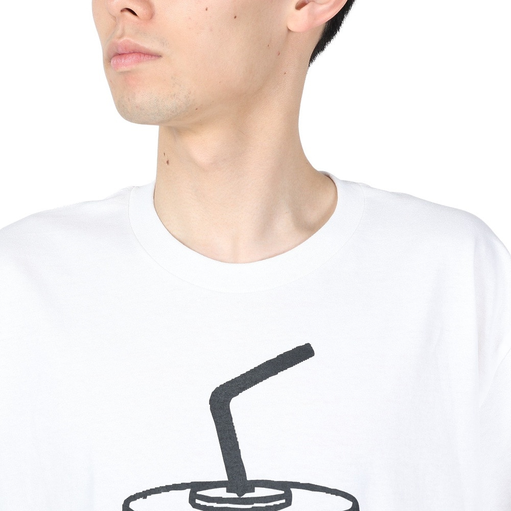 カブー（KAVU）（メンズ、レディース）半袖Tシャツ カットソー ラージシェイク Tシャツ ホワイト 19822046 WHT