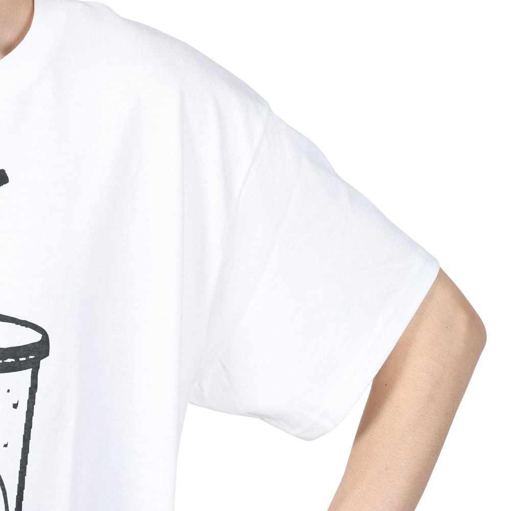 カブー（KAVU）（メンズ、レディース）半袖Tシャツ カットソー ラージシェイク Tシャツ ホワイト 19822046 WHT